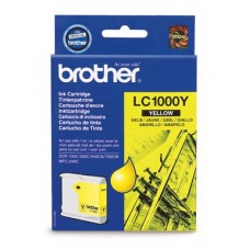 Картридж струйный Brother LC1000Y для аппаратов Brother MFC-240C/5460CN/885CW/DCP350, желтый