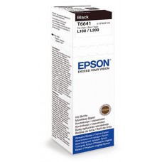 Картридж струйный Epson 6641 (C13T66414A) для аппаратов Epson L100/L110/L210/L300/L355, черный
