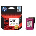 Картридж струйный HP CZ102AE №650 для аппаратов HP Deskjet Ink Advantage 2515 и 2515 e-All-in-One, многоцветный