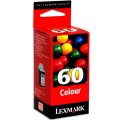 Картридж струйный Lexmark 17G0060E №60 для аппаратов Lexmark Z12/22/32, цветной