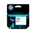 Картридж струйный HP CZ130A №711 для аппаратов HP DesignJet T120/T520, синий